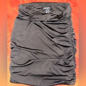 Black body fit skirt